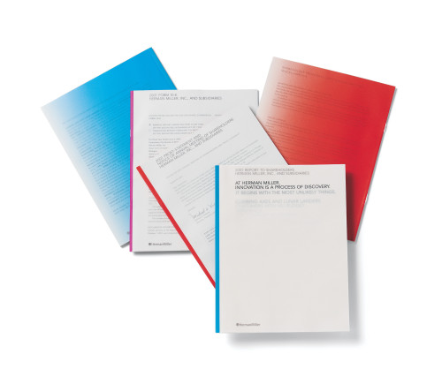 Herman Miller 2001 annual report