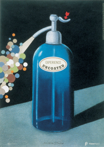 “Experience Uncoated” poster