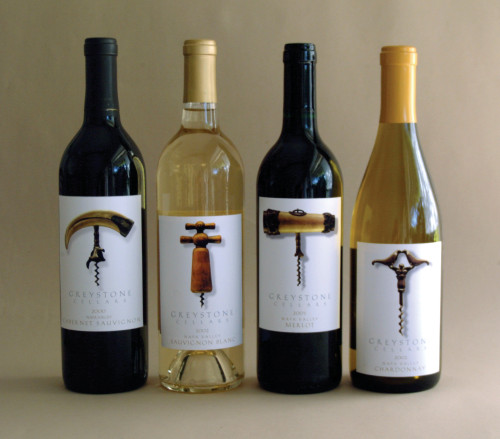 Greystone Wine labels