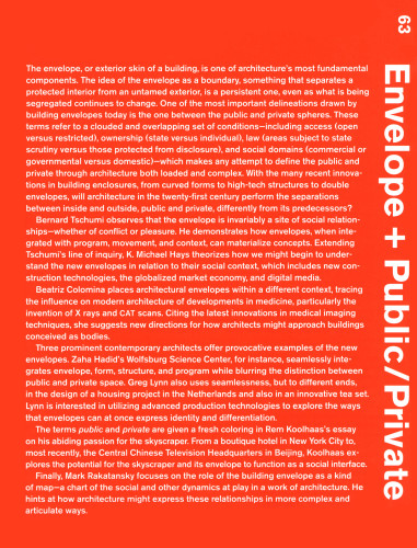 The State of Architecture at the Beginning of the 21st Century