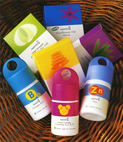Superdrug Specialist Vitamin Supplements Packaging