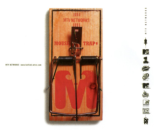MTV Networks Mouse Trap Mouse Pad