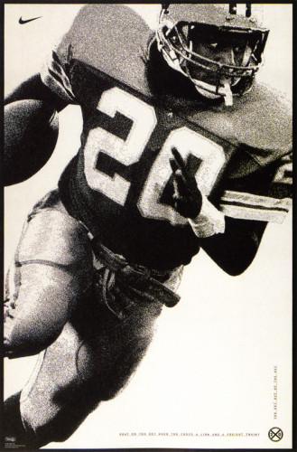 Barry Sanders Poster