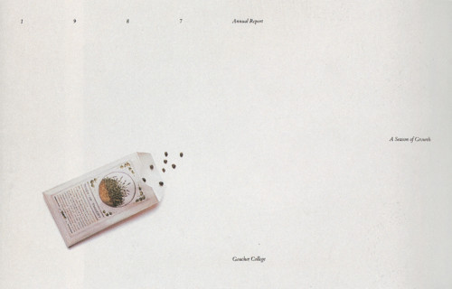 Goucher College, 1987 Annual Report A Season of Growth
