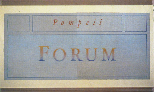Pompeii-XIX Signage
