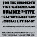 For the Hundredth Time Gabberjabb Number Five