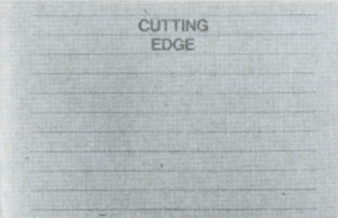 Cutting Edge