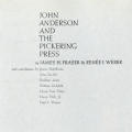 John Anderson and The Pickering Press
