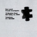 Dan Lynch, Private Investigator