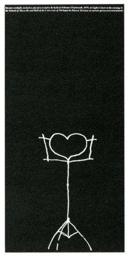 Recital Invitation