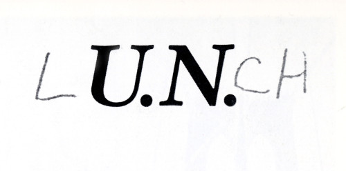 U.N. Lunch, logo