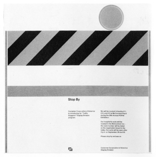 Traffic Stoppers, exhibit invitation