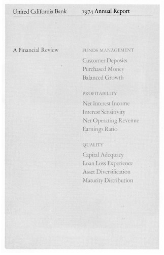 1974 Annual Report