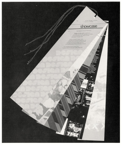 Gallery Schedule, Winter 75, announcement