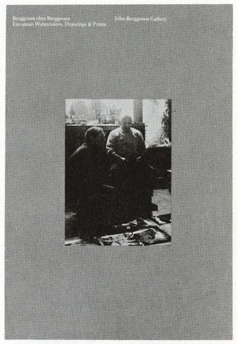 Berggruen chez Berggruen, catalog