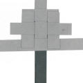 Popsicle Stick Christmas Tree, card