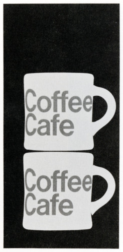 Coffee Cafe, menu
