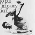 "Tennis is a game of little use in itself. . .", poster