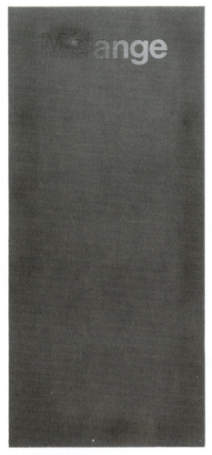 Melange, brochure