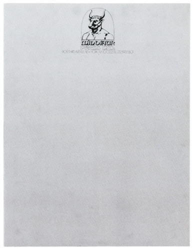 Minotaur Press, letterhead