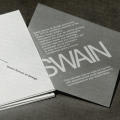 Swain Exhibition Schedule, poster-mailer