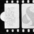 Ampersand, stationery and film strip business card
