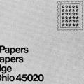 Envelope Papers, booklet