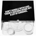 Garbage box, promotional piece