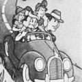20 Scenic Motor Tours, folder