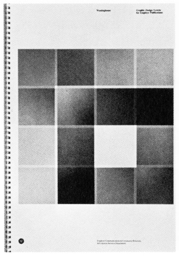 Graphic Design System for Employe Publications, manual