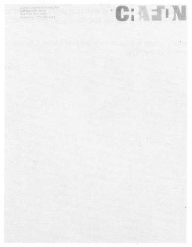 Crafton, stationery, business card, label