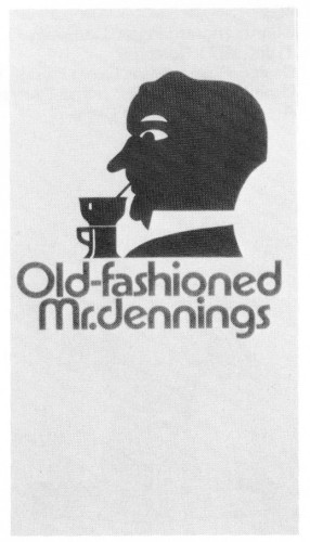 Old-Fashioned Mr. Jennings, menus