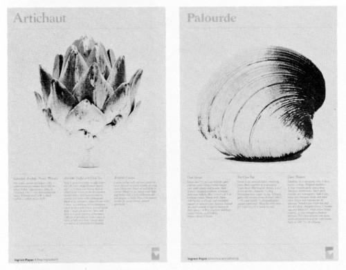Artichaut, Palourde, direct mail pieces