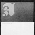 Annegret Beier, stationery