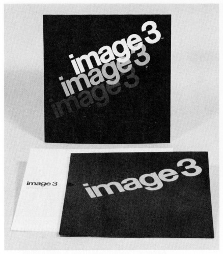 Image 3, brochure and invitation