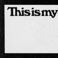 This Is My Card, business card
