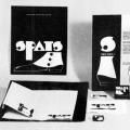 Spats, menu, stationery, cashier check, napkin, match book, sugar cube wrapper