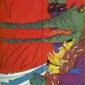 Fold-it Cricket/Crocodile (Instructional Puzzle)