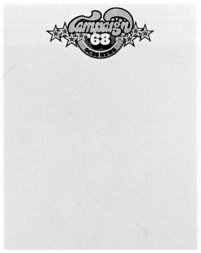 Campaign '68 Mastheads