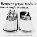 Hertz Can Get You To Wherever You're Skiing... poster