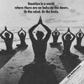"Vacation in a world where there are no locks..."
