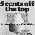 "5 cents off the top."