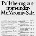 "Pull-the-rug-out-from-under-Mr. Moomjy Sale."