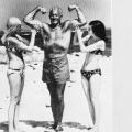 "Charles Atlas on his 77th birthday."