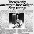 "There's only one way to lose weight."