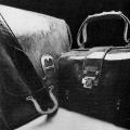 "Why our handbags are always expensive and always red."