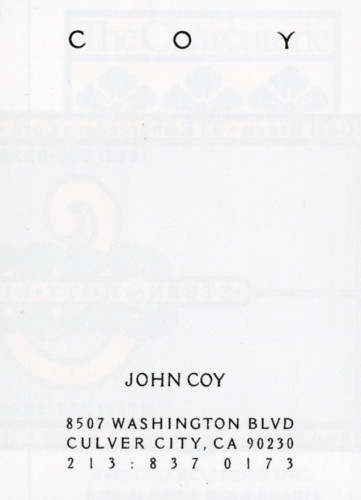 Coy