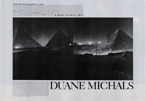 The Photography Class/Duane Michals