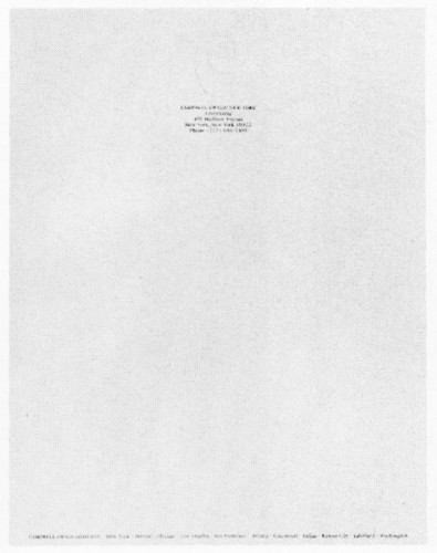 Boonshaft, Inc. stationery