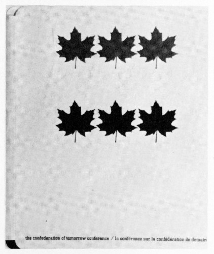 The Confederation of Tomorrow Conference folders and stationery